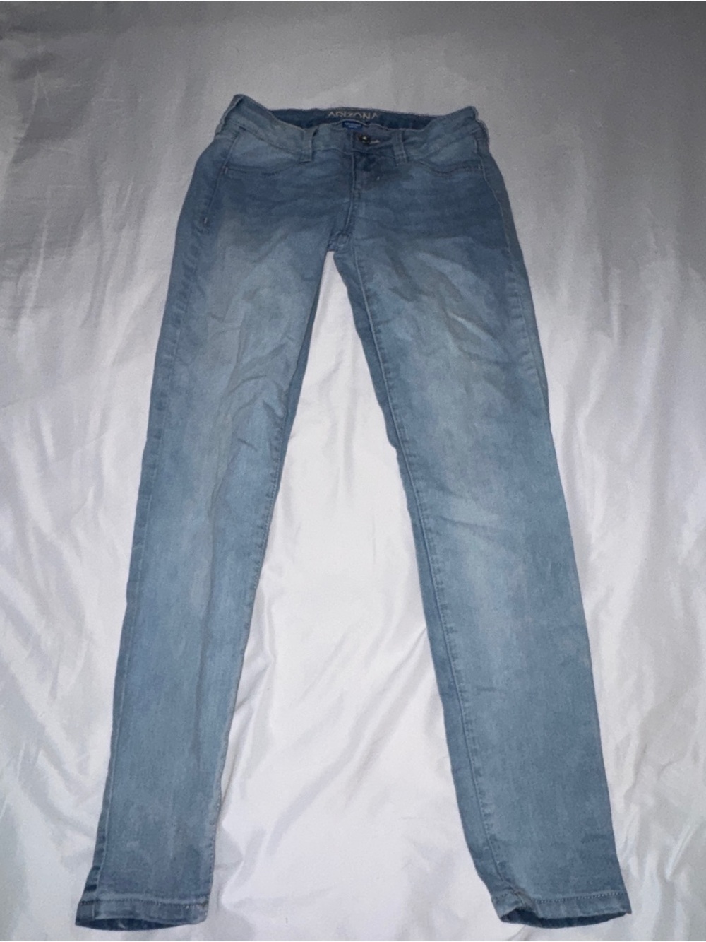 Arizona Jean Co. Light Wash Skinny Jeans Size 1 Stretch